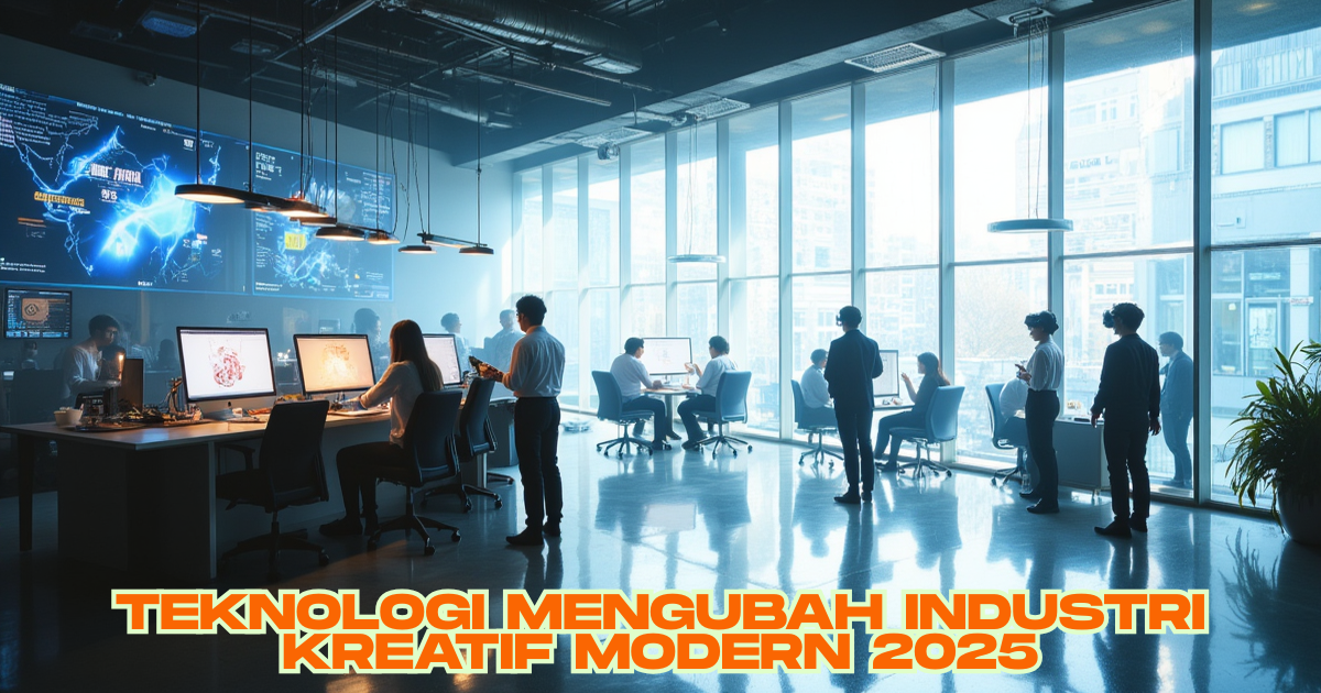 Teknologi Mengubah Industri Kreatif Modern 2025
