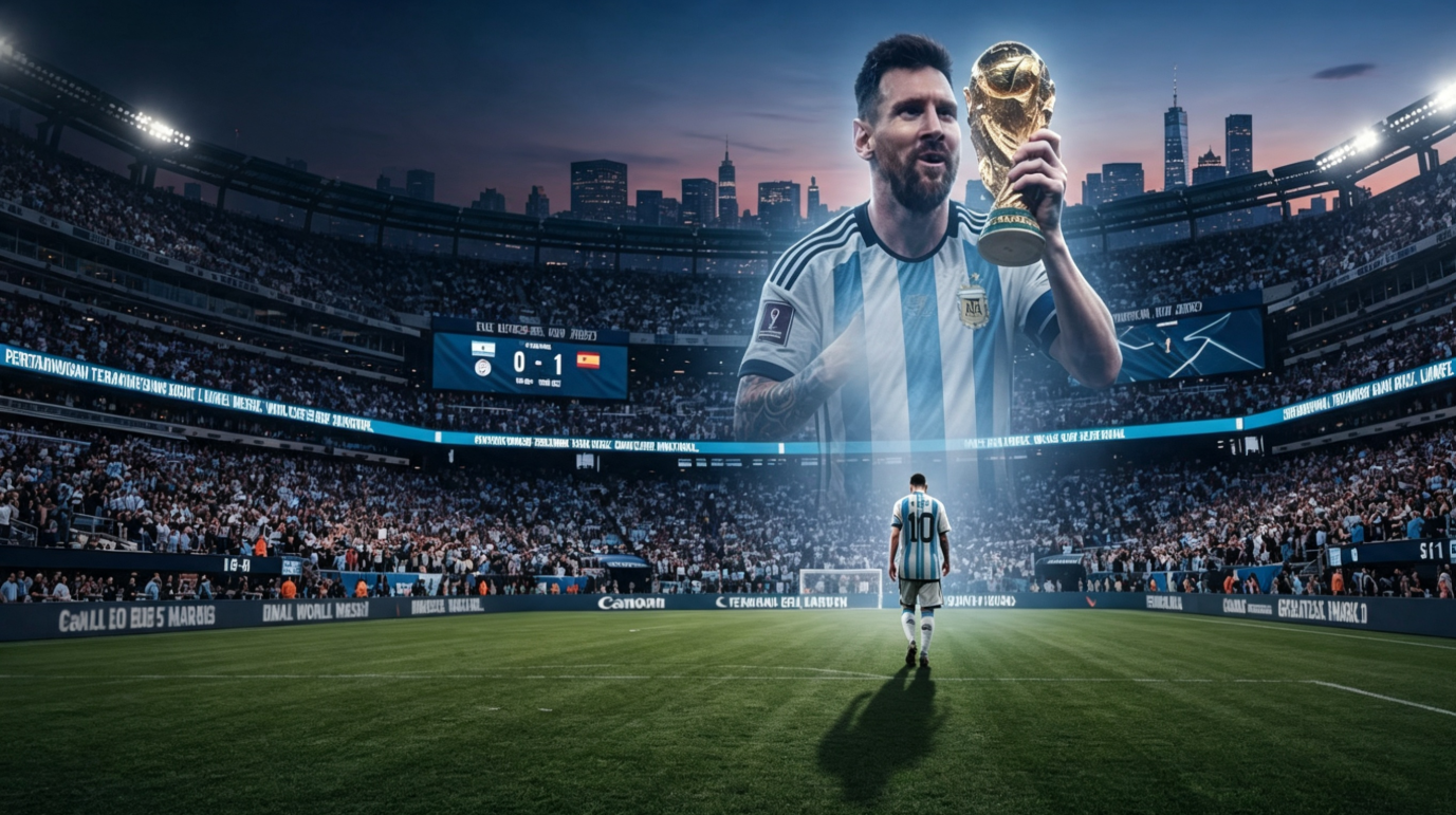 Pertandingan Terkahir Sang Goat (Lionel Messi ) Pemain Terbaik Sepanjang Sejarah Di Pertandingan World Cup 2026