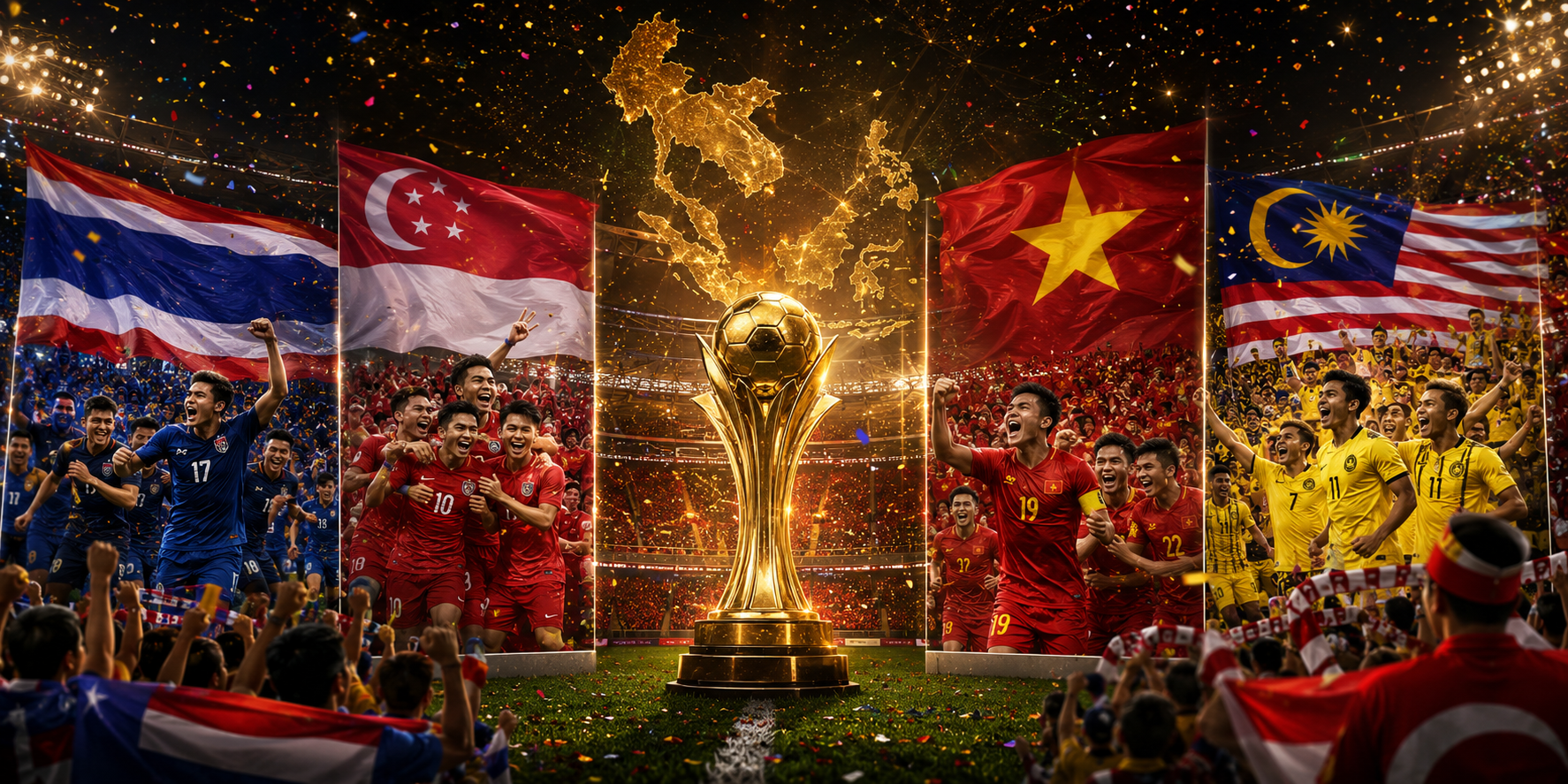 Daftar Negara Asia Paling Sering Juara Di Piala AFF Tercatat Dalam Sejarah