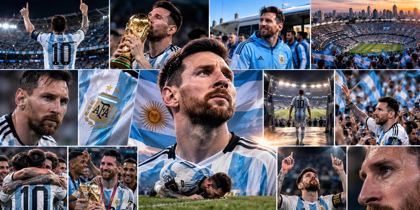 Lionel Messi dipanggil Argentina untuk laga perpisahan pada 6 Oktober 